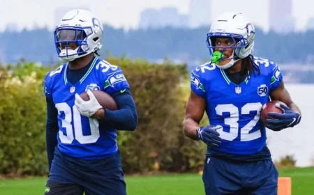 Seahawks Promote Two Running Backs for NFC Championship Game