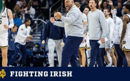 Irish Host Boston College in Exciting Saturday Night Showdown