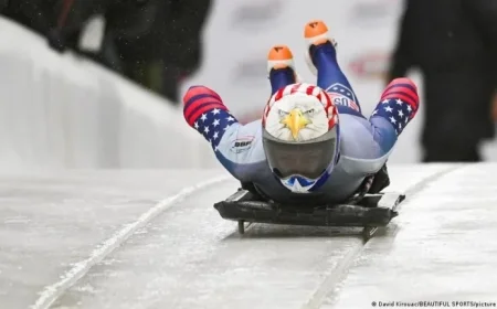 US Seeks Additional Winter Olympics Slot for Skeleton Athlete Uhlaender