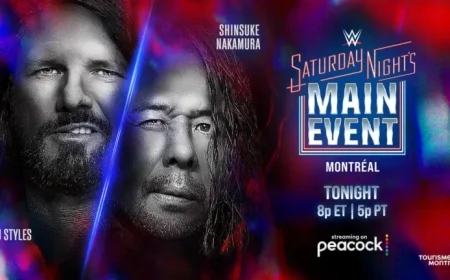 AJ Styles Reignites Rivalry with Shinsuke Nakamura