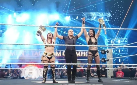 Rhea Ripley Defeats Liv Morgan at WWE Saturday Night’s Main Event