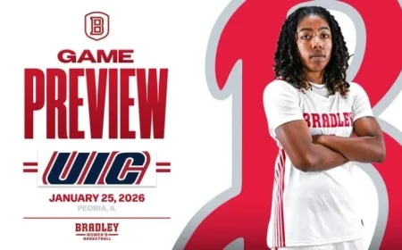 Bradley WBB Seeks Home Victory to Maintain Unbeaten Record Against Flames