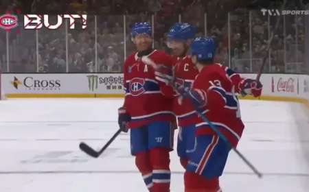 Live: Canadiens Face Off Against Bruins