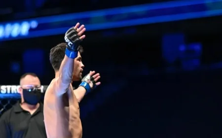 UFC Inducts Dominick Cruz into Hall of Fame