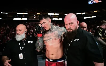 Teammate Decries UFC Champ Tom Aspinall’s Mistreatment Following Eye Poke Controversy