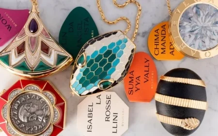 Mary Katrantzou Unveils First Bulgari Bag Campaign