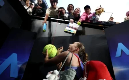 Andreeva Enjoys Unmatched Excitement in Melbourne