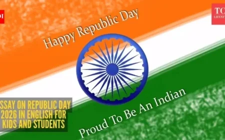 Republic Day 2026: Essay Guide for Students and Children
