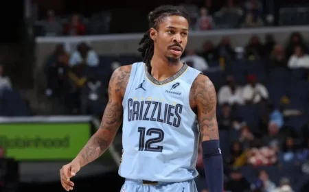 Ja Morant Suffers UCL Sprain, Impacting Grizzlies’ Roster