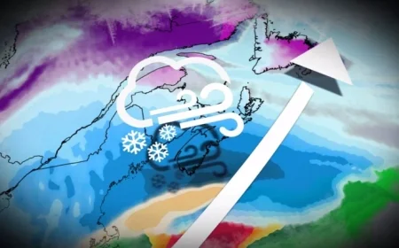 Heavy Snowfall Blankets Atlantic Canada in Long-Lasting Storm