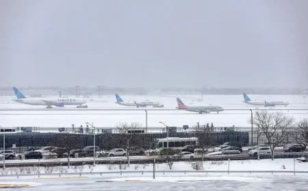 Emirates Cancels Dubai-US Flights Amid Severe Snowstorm and Ice Conditions