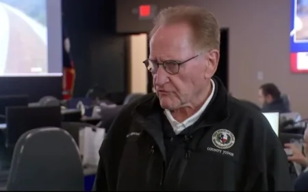 Montgomery County Judge Advises Residents to Stay Indoors Amid Winter Storm