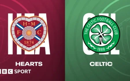 Hearts vs Celtic: Live Scottish Premiership Commentary & Updates