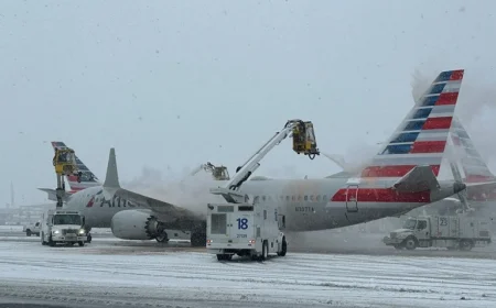 Winter Storm Forces American Airlines to Cut 800 Flights