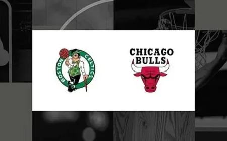 Celtics Clash with Bulls in Crucial Eastern Conference Showdown