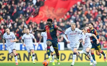 Genoa Triumphs 3-2 Over Bologna in Epic Serie A Comeback
