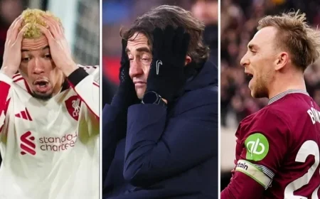 Tottenham Faces Relegation Battle as West Ham Revitalizes in Premier League