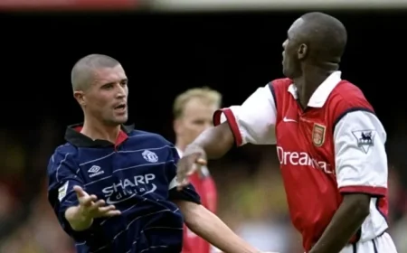 Roy Keane vs Patrick Vieira: Highbury Tunnel Clash Ignites Man Utd-Arsenal Rivalry