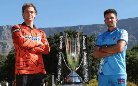 Sunrisers Pursue Third SA20 Title Against Capitals in Final Showdown