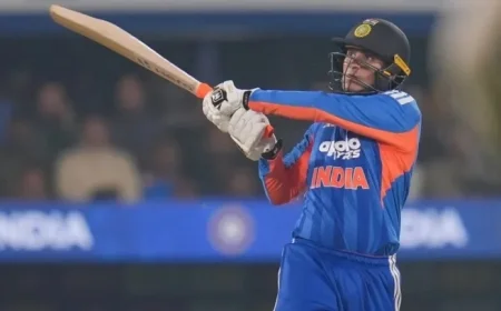 Abhishek’s 14-Ball Fifty Secures India’s Unassailable 3-0 Lead Over NZ