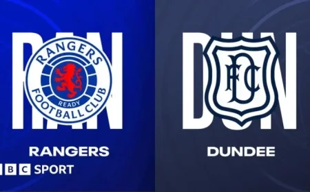 Live Updates: Rangers vs Dundee in Scottish Premiership