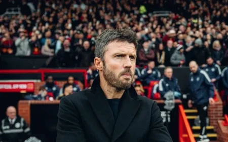 Carrick Praises Dorgu’s Versatility Across Multiple Positions