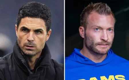 Arsenal’s Mikel Arteta and LA Rams’ Sean McVay Lead Their Teams