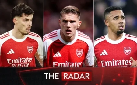Arteta Faces Striker Dilemma with Gyokeres, Jesus, and Havertz Options