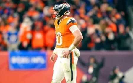 Broncos’ Bo Nix Out 12 Weeks Following Ankle Surgery