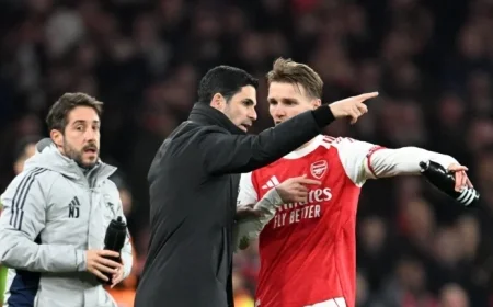 Arteta and Odegaard React After Arsenal Squanders Lead Against Manchester United