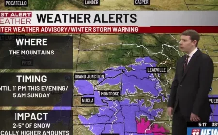 Evening Snow Clears; Another Round Expected Sunday