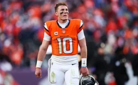 Bo Nix, Broncos QB, Successfully Undergoes Ankle Surgery; Set for Minicamp Return