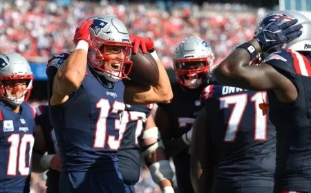 Patriots Receiver Channels 1970s Cult Film for AFC Championship Arrival