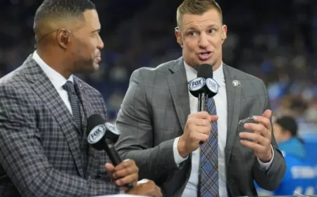 Rob Gronkowski Reveals Choice for Next Bills Head Coach (Video)