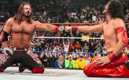 Nakamura Hints at AJ Styles’ Potential Royal Rumble Retirement