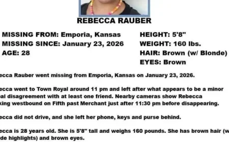 Emporia Police Seek Community Help, Provide New Details on Rebecca Rauber Case