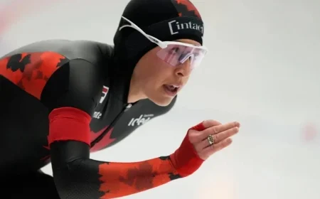 Valérie Maltais Claims Silver in Germany Mass Start Speed Skating