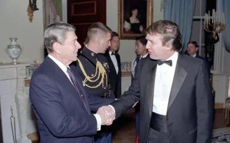 Donald Trump Seizes Opportunity Ronald Reagan Once Desired