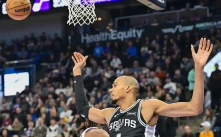 Wembanyama Shines with Stunning Posterization of Derik Queen in Spurs Game