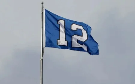 Seahawks’ 12th Man Flag Raised at NFC Championship against Rams