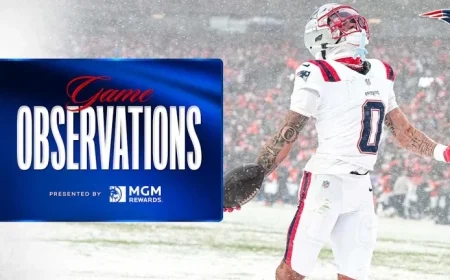 Patriots Triumph Over Broncos to Secure Super Bowl LX Spot: 8 Highlights