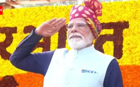 PM Modi Celebrates Republic Day 2026 in Rajasthan’s Iconic Bandhej Safa
