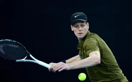 Australian Open Round of 16: Sinner vs. Darderi Match Time