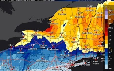 Central NY Faces Additional 4-8 Inches of Snow in Winter Storm Warning