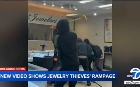 Jewelry Heist in Orange County Sparks Crashes and Arrests