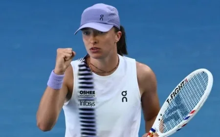 Live Updates: Iga Świątek vs. Maddison Inglis at Australian Open