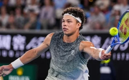 Ben Shelton Impresses with ‘USA’ Message amid Trump Questions at Australian Open