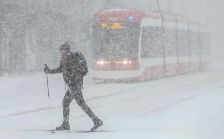 Frigid Cold Grips Canada: Heavy Snowfall Causes Power Outages
