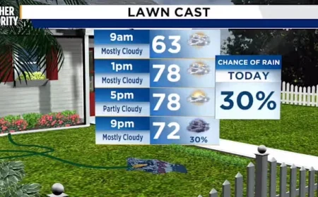 Winter Storm to Hit Northeast Florida and Southeast Georgia Monday After Highs