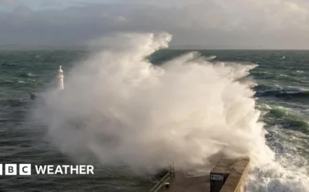 UK Prepares for Severe Winds and Rain as Storm Chandra Approaches